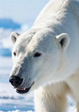 Close-up of a Polar Bear