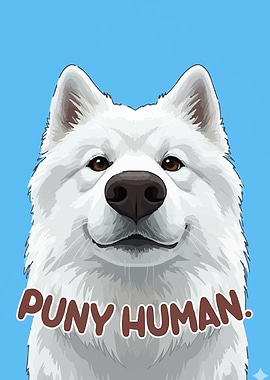 Puny Human Dog Portrait