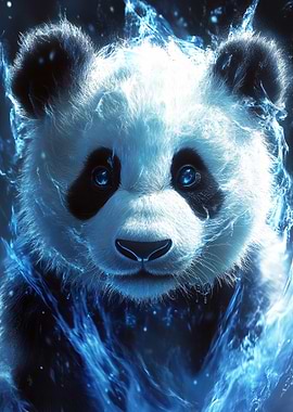 Panda in Blue Energy