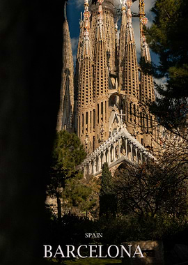 Sagrada Familia, Barcelona, Spain