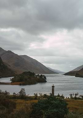 Eilean Donan Loch Duich Scotland Landscape