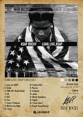 A$AP Rocky - Long.Live.A$AP Album Cover