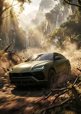 Lamborghini Urus Performante off-road adventure