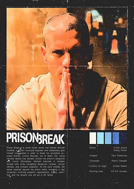 Prison Break TV Series Poster