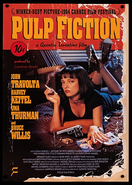 Pulp Fiction Movie Poster
