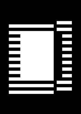 Abstract Black and White Pattern