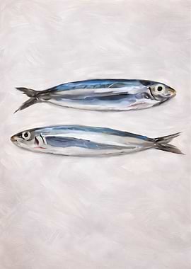 Two Fish Painting