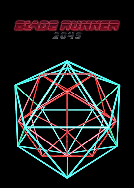 Blade Runner 2049 Geometric Art