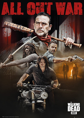 The Walking Dead: All Out War Poster