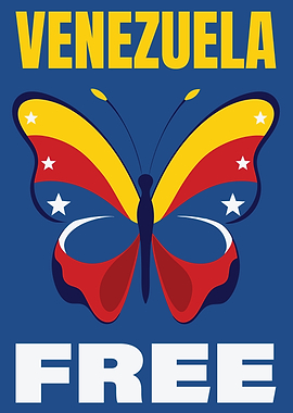 Venezuela Free Butterfly
