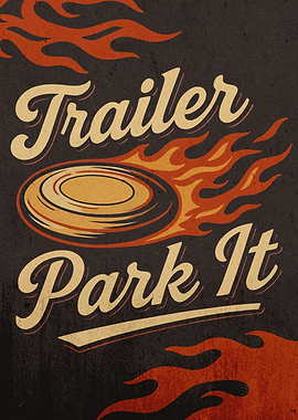 Vintage Funny disc golf joke