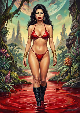 Vampirella in Red River