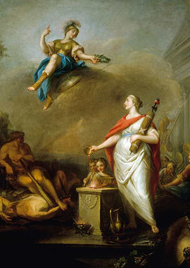 Allegory with Minerva and Time