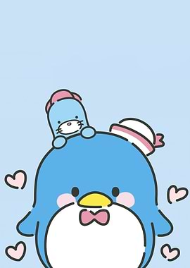 Tuxedo Sam and Seal Cartoon