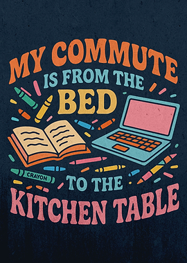 Retro funny homeschool quote