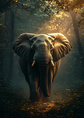 Elephant in Forest