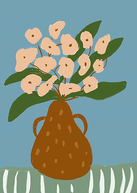 Floral Still Life with Vase