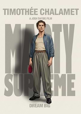 Marty Supreme Poster