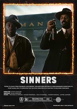 Sinners Movie Poster