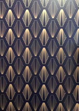 Art Deco Fan Pattern