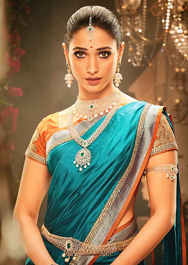 tamanna bhatia in Traditional Indian Attire