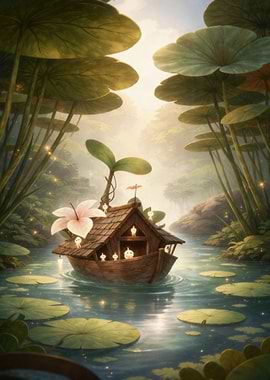 Spirited Away Kodama Boat House