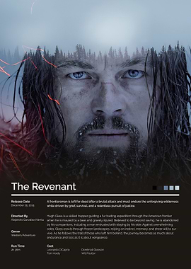 The Revenant Movie Poster