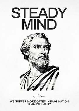 Seneca Quote Philosophy Poster