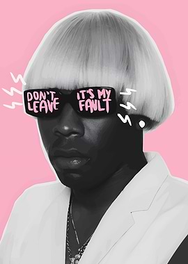 Tyler, the Creator Portrait with Sunglasses