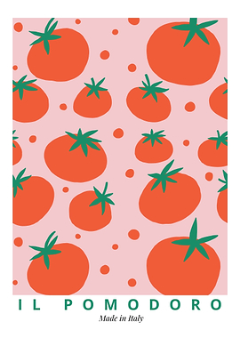 Il Pomodoro Tomato Art Print