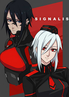 SIGNALIS: Two Characters Portrait