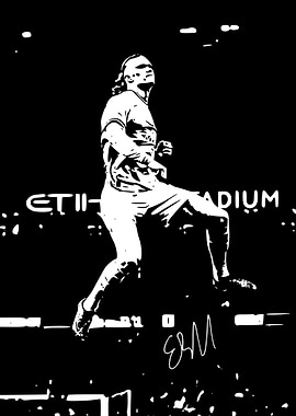 Erling Haaland Soccer Player Celebration