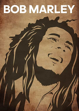 Bob Marley Portrait Art