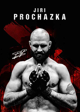 Jiri Prochazka UFC Fighter Portrait