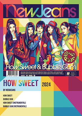 NewJeans How Sweet & Bubble Gum
