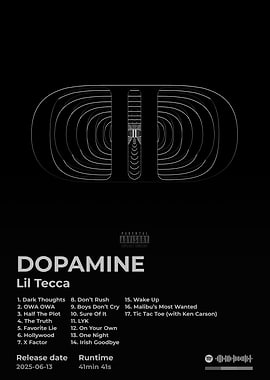 Lil Tecca - Dopamine Album Cover