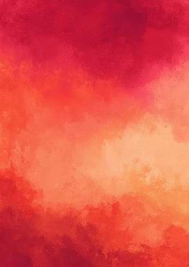 Abstract Red and Orange Watercolor Texture