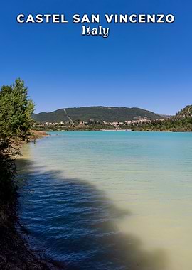 Castel San Vincenzo, Italy Landscape