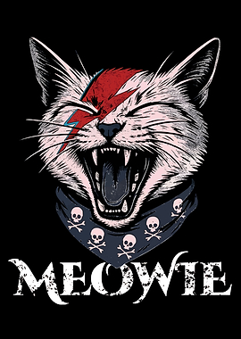 Meowie: David Bowie Cat Parody