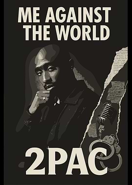 2Pac Me Against The World Poster
