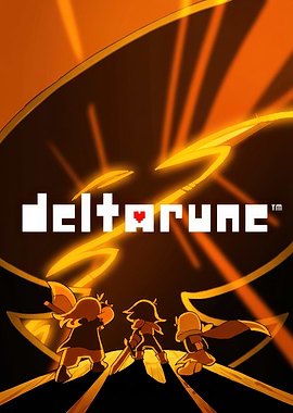 Deltarune game poster