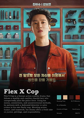 Flex X Cop Korean Drama Poster