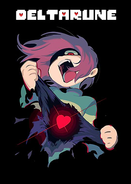 Deltarune Kris Heart