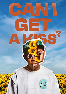 Can I Get A Kiss? Collage Art