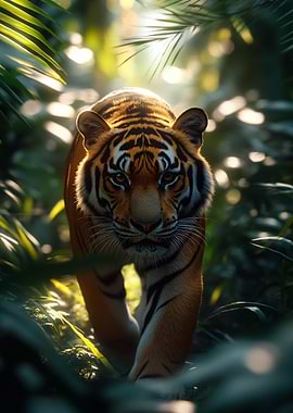 Tiger in Jungle
