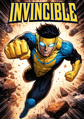 Invincible Comic Book Cover Art
