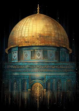 Dome of the Rock Illustration
