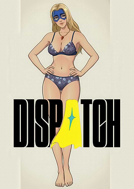 Dispatch Superhero Lingerie Art