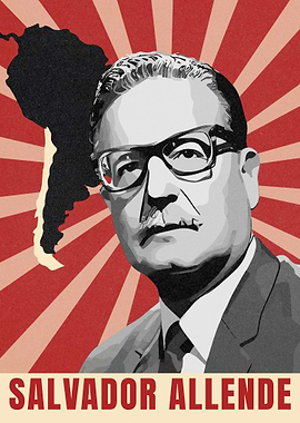 Salvador Allende Portrait