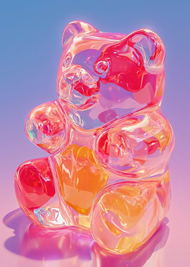 Gummy Bear Candy Art
